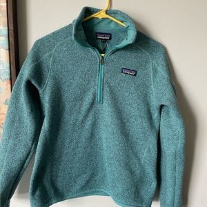Patagonia quarter-zip fleece pullover jacket